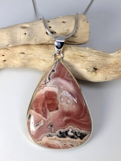 rhodc-p-121 Rhodochrosite Pendant
