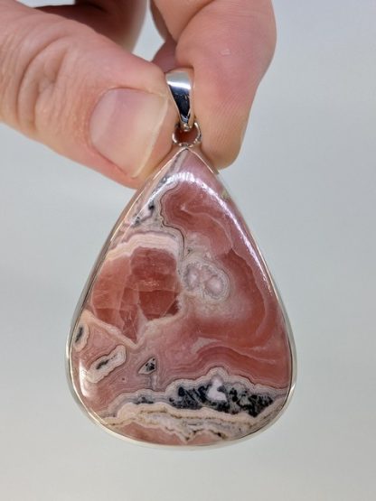 rhodc-p-121 Rhodochrosite Pendant