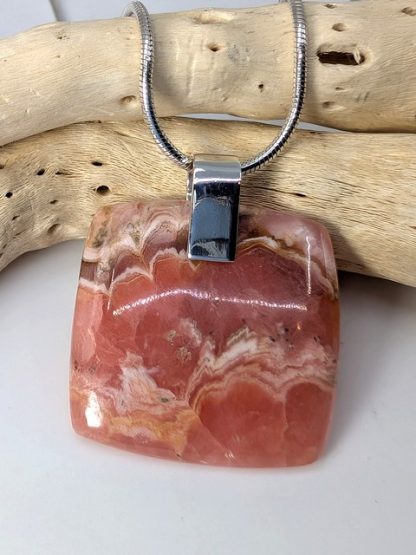 rhodc-p-123 Rhodochrosite Pendant