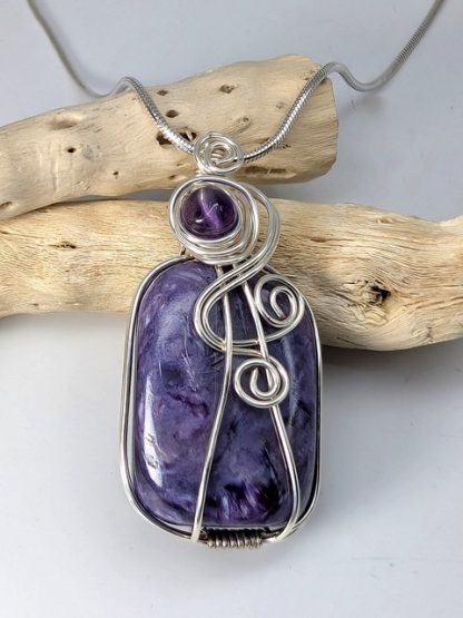 char-p-015 Charoite Pendant