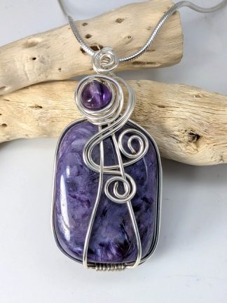 char-p-015 Charoite Pendant