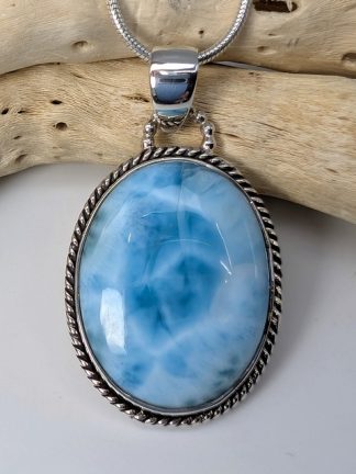lari-p-107 Larimar Pendant