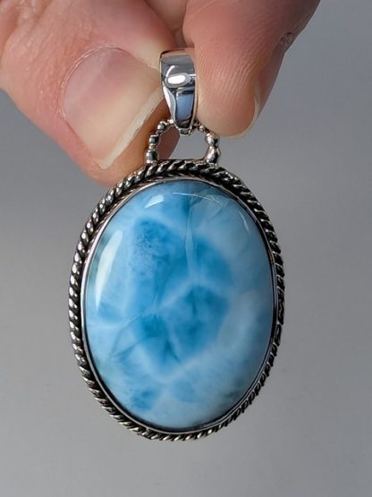 lari-p-107 Larimar Pendant