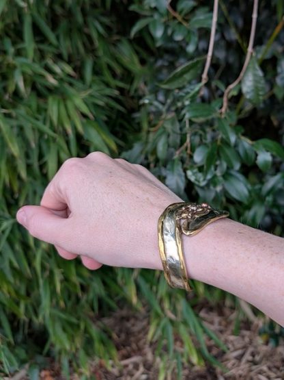 Copper, Nickel Silver & Brass Handmade Cuff, Australia copb-b-001