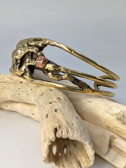 Copper, Nickel Silver & Brass Handmade Cuff, Australia COPB-B-002