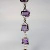 Amethyst Bracelet, Adjustable