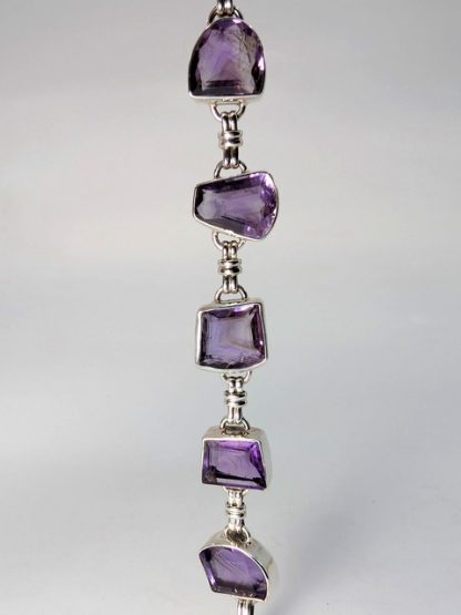 Amethyst Bracelet, Adjustable