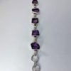 Amethyst Bracelet, Adjustable
