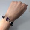 Amethyst Bracelet, Adjustable