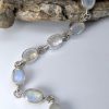 Moonstone Bracelet, Adjustable moon-b-002