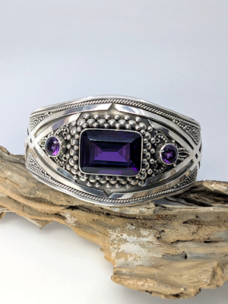 Amethyst Cuff
