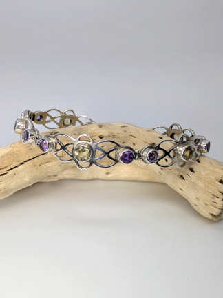 Amethyst & Citrine Bracelet