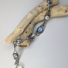Blue Topaz & Freshwater Pearl Bracelet