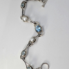 Blue Topaz & Freshwater Pearl Bracelet
