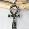 Egyptian Ankh with Hieroglyphics Pendant ankh-p-105