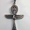 Egyptian Ankh with Isis & Hieroglyphics Pendant ankh-p-106