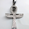 Egyptian Ankh with Isis & Hieroglyphics Pendant ankh-p-106