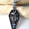 Anubis & Ankh Egyptian Pendant anu-p-100