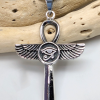 Egyptian Ankh with Wings of Isis & Eye of Ra Pendant ankh-p-108