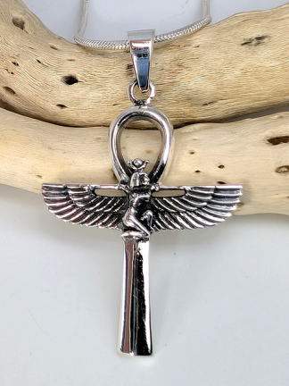 Egyptian Ankh with Isis Pendant ankh-p-109
