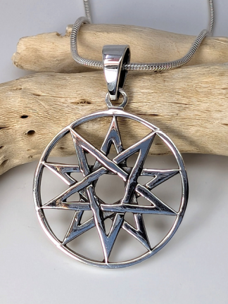 Decagram Star Pendant dec-p-100